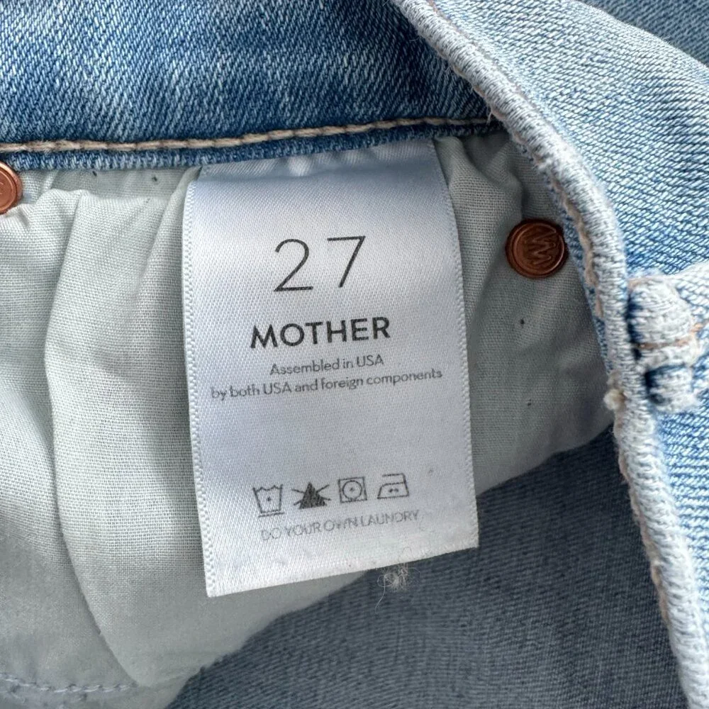 Mother "Circle Midi Fray" in "Crossroads", size 27 - Picture 5 of 7
